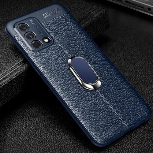 For OPPO A74 A54 A94 A93 A55 A53 A32 A33 A73 A15 A15S A73 A72 case Protect Slim Finger Ring Soft cover For OPPO F19 Pro