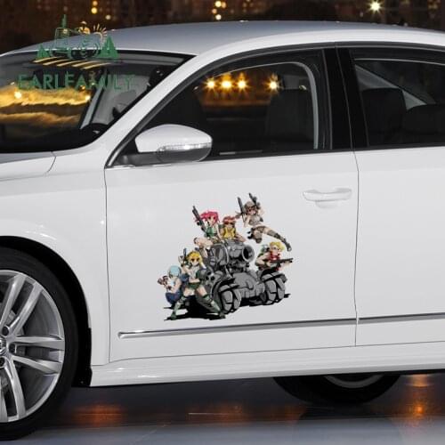 EARLFAMILY 43cm x 39.4cm for Metal Slug Tarma Arcade Big Car Stickers Window Decal Vinyl Car Door Vehicle VAN Trunk Decoration