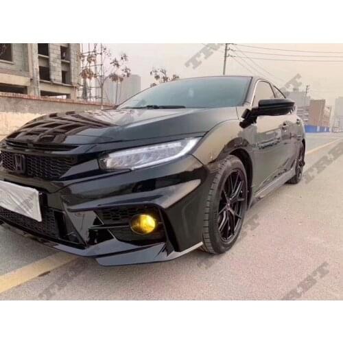 Suit For Trbt Modification Fc450 Front and Yofer Rear Bar Side Skirt Bumper in the 10th Generation Civic