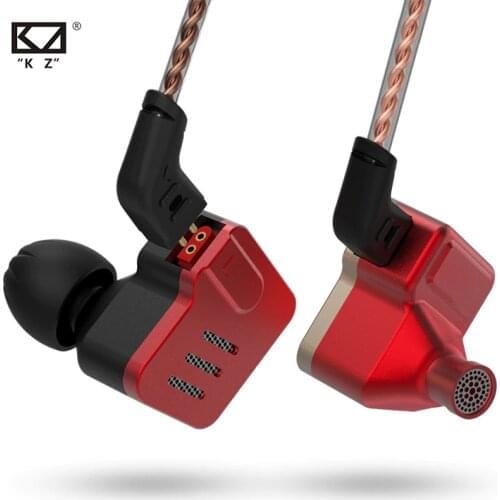 KZ BA10 Headset Balanced Armature Driver 5BA HIFI Bass Earbuds In Ear Monitor Earphone Sport Headset Noise KZ AS10 ZS10 ZS6