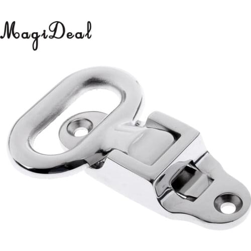 MagiDeal 316 Stainless Steel Small Folding Mast Step for Marine Canoe Kayak Fishing Inflatable Boat Yacht Caravan Accessories