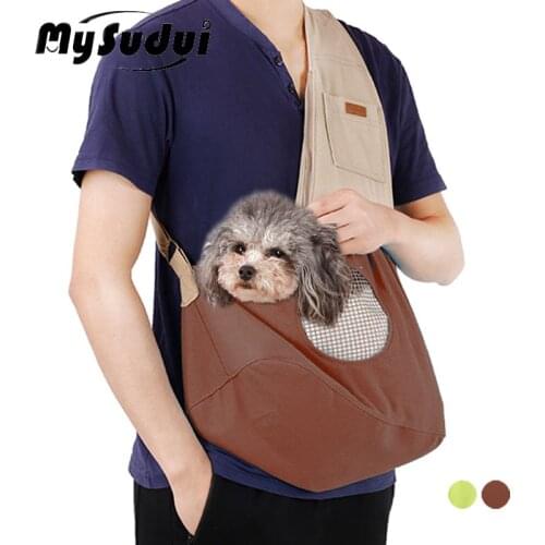 Pet Small Dog Carrier For Cat Backpack Comfort Shoulder Bag Carrying Travel Front Sling Handbag Dog Accessories Petty Chihuahua