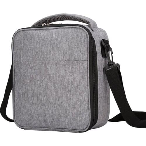 5.7L portable lunch bag thermal picnic box meal drinks insulated cooler bag ice pack cans holder food insulation cool bag