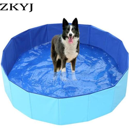 Creative Foldable Dog Pool Dog Swimming Pool Pet Bath Tub Bathtub Pet Swimming Pool Collapsible Bathing Pool For Dogs Cats Kids