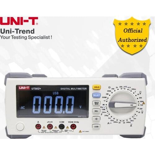 UNI-T UT802+ High-precision Benchtop Digital Multimeter manual range full-function four and a half digits universal meter