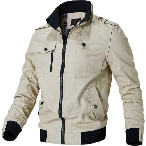 WELLSOME Men's Jackets Pilots