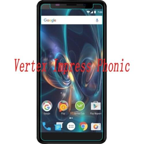 Smartphone Tempered Glass for Vertex Impress Phonic 9H Explosion-proof Protective Film Screen Protector cover phone