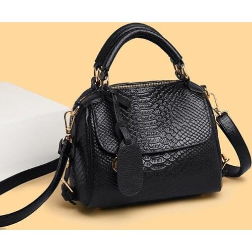 Genuine Leather Real Fashion Women Bag High Quality Shoulder Bag 2021 Small Womens Cross Body Messenger Bag Crossbody Purse