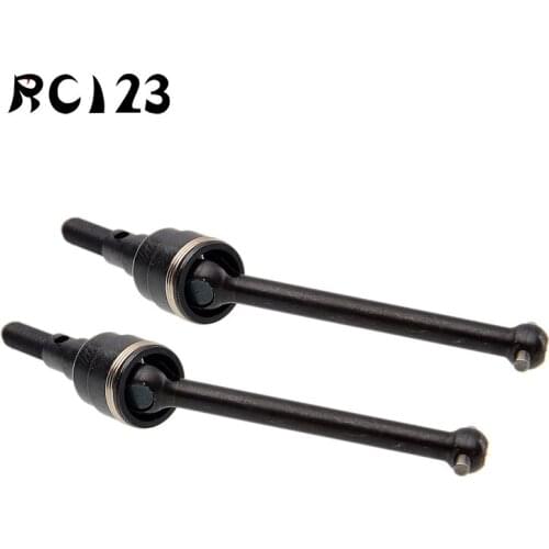 1:10 Front Harden Steel Universal Joint Drive Swing Shafts CVD 45MM 2PC For Rc Model Car Tamiya CC01 CC-01 Upgrade NEW ENRON