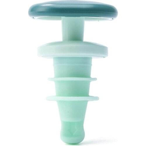 1PCS Silicone Beer Wine Stopper Taper Wine Bottle Sealed Plug Leak Proof Wine Saver Caps Barware Tools Kitchen Bar Supplies