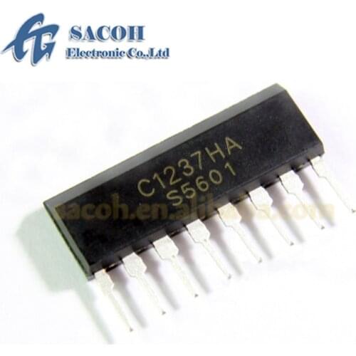 10PCS/lot New OriginaI UPC1237HA C1237HA or UPC1237H or UPC1237L or UPC1237C UPC1237 SIP-8 PROTECTOR IC