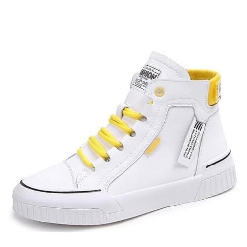 2021 New Women High Help Sneakers White Tennis Women Shoes Female Top Trend Shoes Platform Flats Casual Ladies Vulcanize Shoes