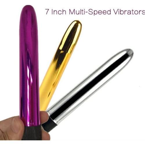7Inch Multi-speed Vibrator Sex Toys for Woman Penis Dildo Plug Vagina Massage G-spot Stimulator Anal Masturbator Bullet Vibrador
