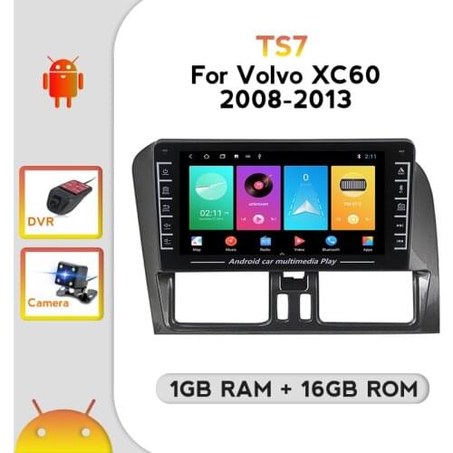 8'' Car Auto Radio GPS Navigation Android System For Volvo XC60 2008-2013 Stereo Audio Multimedia Player Support BT Carplay WIFI