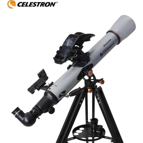 Celestron StarSense Explorer LT 80AZ Smartphone App-Enabled Refractor 80mm f/11 Astronomical Telescope For Stars Planets