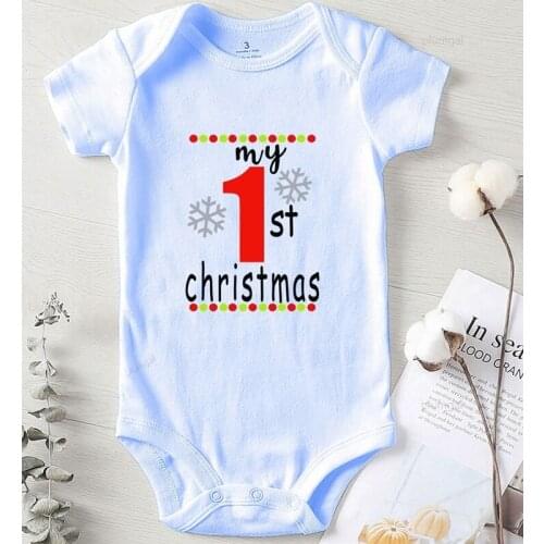 Kids Outfits Baby Girl Fall Clothes Printing Children Jumpsuits Christmas Costume Kid Cotton new born Girls Winter Costume