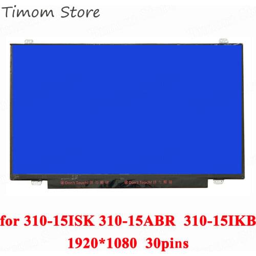 For ideapad 310 15 310-15ISK 310-15ABR 310-15IKB Lenovo 15.6" 1366*768 1920*1080 FHD IPS Full HD Glossy Matte 310-15 LCD PANELS