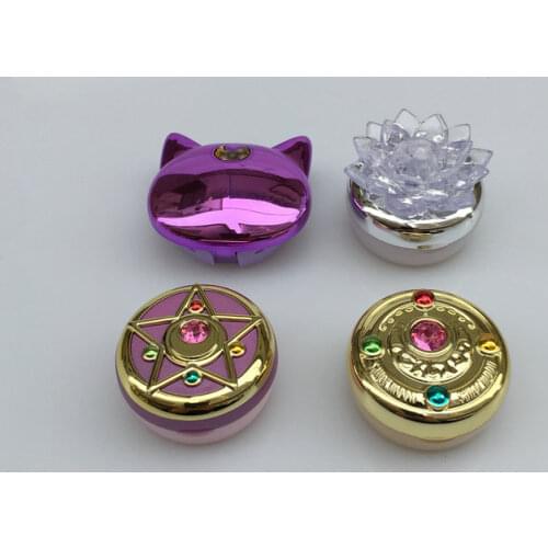 Sailor Moon Magic Wand Lipstick Box Tsukino Usagi Original LOOSE PACKAGE Jewelry Box PVC Model Toy Action Figure Doll Decoration