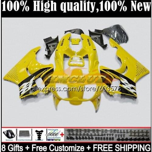 Body For HONDA CBR900RR CBR 893RR 1989 1990 1991 1992 1993 30CL.53 CBR900 CBR893 RR CBR893RR 89 90 91 92 93 Fairing Light yellow