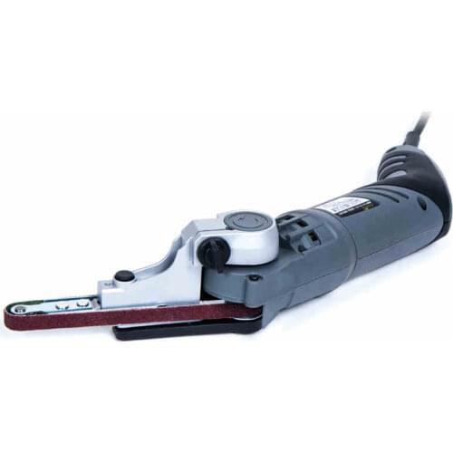 220V 260W Sand Belt Machine Sand Belt Strip Small Diy Micro Sandpaper Machine Woodworking Sander Sand File Mini