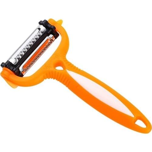 Multifunctional 360 Degree Rotary Kitchen Tool Vegetable Fruit Potato Carrot Peeler Grater Turnip Cutter Slicer Melon Gadget