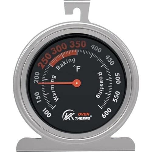 Food Meat Temperature Stand Hang Oven Thermometer Household Stainless Steel Thermometer Kitchen Cooker Baking Supplies