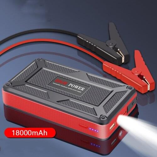 Portable Car Jump Starter Device 18000mAh Powerbank for Smartphone Tablet Emergency 12V Car Battery Booster Auto Starting Device