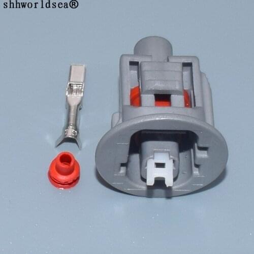 Shhworldsea 1 pin 2.2mm Waterproof Jacket Oil Pressure Switch Plug Car Connector With Terminal oil pressurefor for toyota