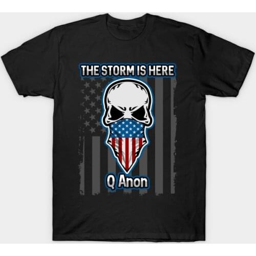 The Storm Is Here. Patriotic American Flag T-Shirt. Summer Cotton Short Sleeve O-Neck Mens T Shirt New S-3XL
