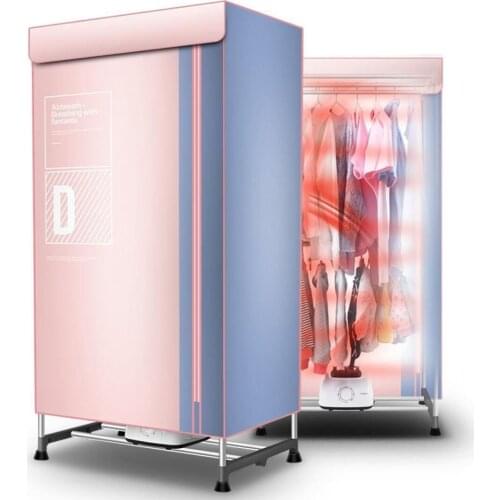 850w large power multifunctional dryer 360 degree constant temperature drying 180 minutes timing clothes dryer