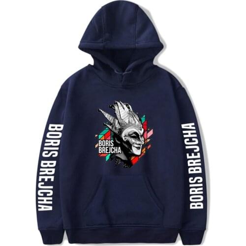 German Streetwear DJ Boris Brejcha Hoodies Women/Men Sweatshirt Fashion Casual Boris Brejcha Outwear Harajuku loose ins tide