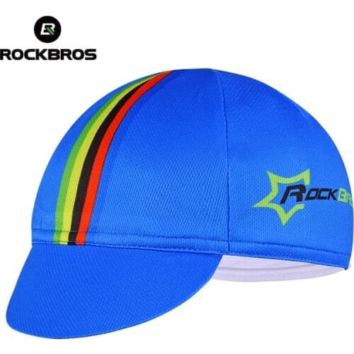 ROCKBROS Cycling Cap Bike Headband Bicycle Helmet Wear Cycling Equipment Hat Mens Race Bike Multicolor Free Size Riding Caps