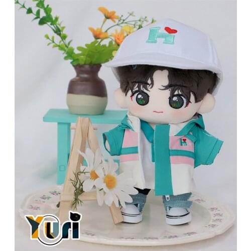 Yuri Limit Wang Yibo Public Suit Clothes Idol Star BL Plush Doll Clothes Hat Toy Costume Clothing Cosplay Cute Fan Gift C GG