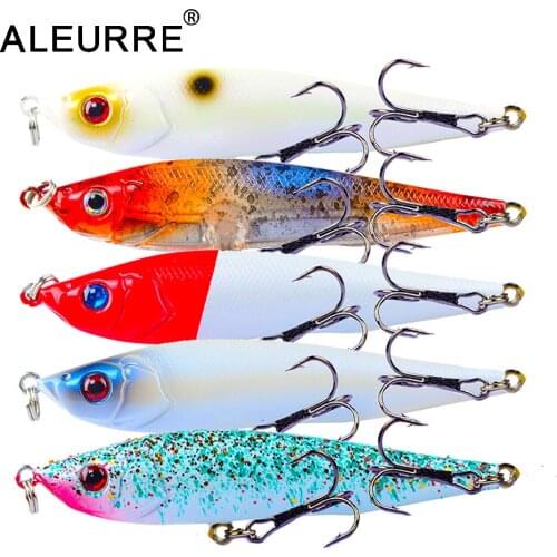 1PCS 8 cm/13g Tough Fishing Lure VIB Rattlin Hooks Fishing Sinking Vibration Rattlin Hooktion Bait Pencils Fishing Tackle