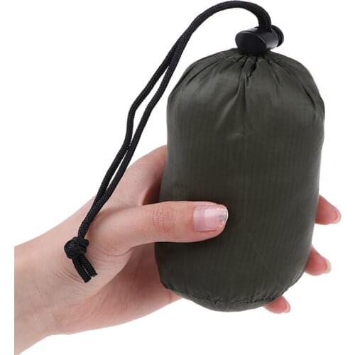 1pc Lightweight Camping Sleeping Bag Storage Bag Outdoor Emergency Sleeping Bag Storage With Drawstring Sack For Camping Hiking