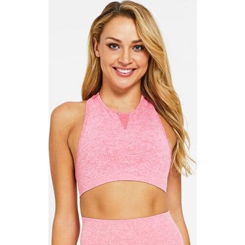 2020 Women Yoga Set Sport Bra Seamless Shorts Fitness Underwear Hollow Out Yoga Bra Gym Push-up Workout Running Joggings Shorts