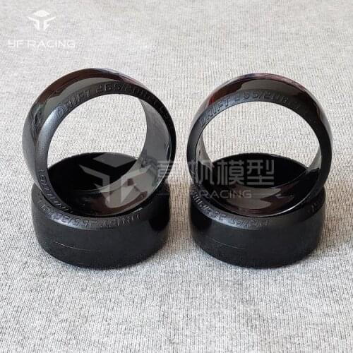 4Pcs RC Car On Road Racing T-Drift Tyres,Tires 1086 Fit 26mm 1/10 HSP/HPI/Tamiya/Yokomo For HSP 94123/94103