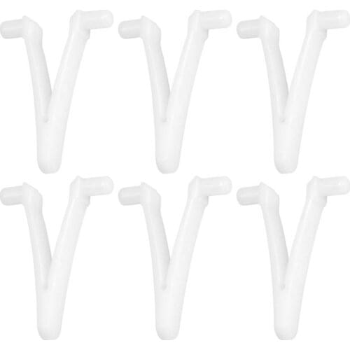 6PCS Pool Supply Butterfly V Clip for Pool Spa Brush Leaf Rake Leaf Skimmer Vacuum Head Swimming Pool Accessories