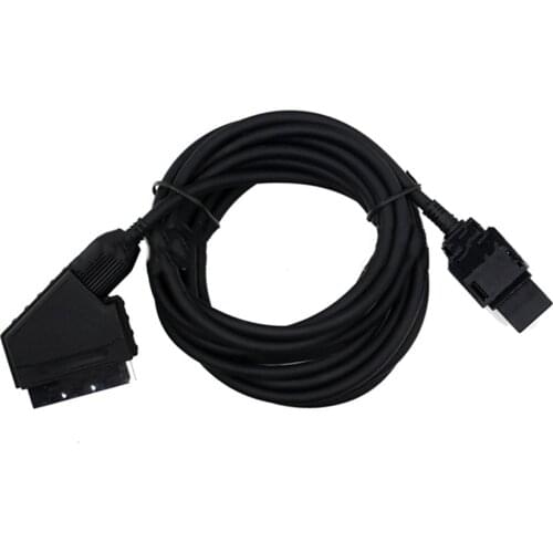 1.8m Audio Video Av Cable Scart Cable for Nintendo Nes Rgb Connect Cable