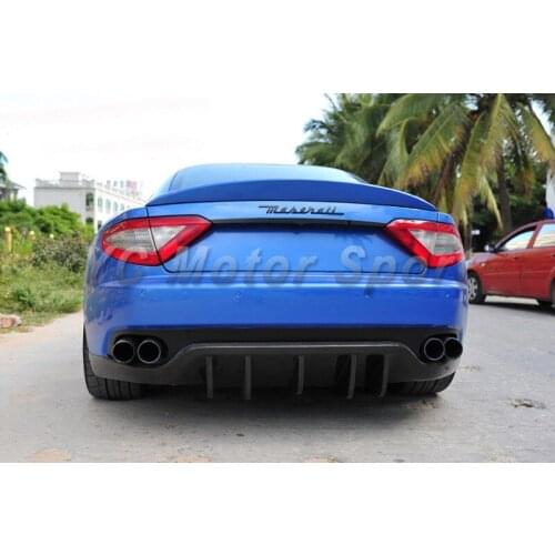 Car Accessories FRP Fiber Glass Rear Diffuser Fit For 2008-2013 Gram Turismo GT GTS DM Sovrano 2011 Style Rear Diffuser