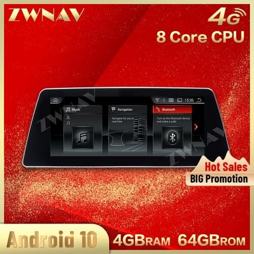 Touch screen Android 10.0 Car Multimedia Player For BMW 5 Series G30 2018 EVO car Gps navi Audio Radio stereo Wifi BT head unit