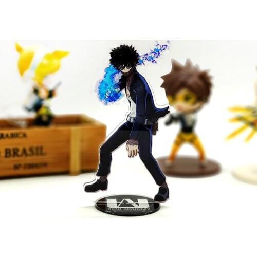 Love Thank You boku no My Hero Academia Dabi fire acrylic stand figure model plate holder cake topper anime