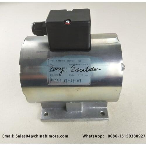 Escalator Parts type 4.286.016 434437 13D Magnet force 1150n brake motor