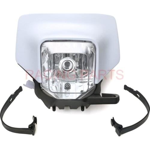 Motorcycle Headlight Headlamp Head Light Lamp Supermoto Fairing For HUSQVARNA FE TE 2018 17 MX Dirt Bike Enduro