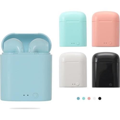 I7s TWS Wireless Bluetooth 5.0 Earphones I7s Tws Mini Style Earphones Sports Handsfree Headset In-Ear Stereo Earbuds