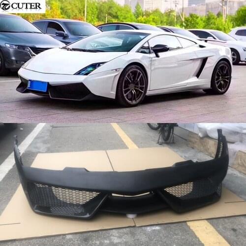 LP550 LP560 LP570 DMC style Carbon Fiber fiber glass front bumper for Lamborghini Gallardo LP550 Car Body Kits