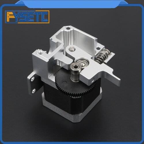 Silver All Metal Titan Aero Extruder 1.75mm For Prusa i3 MK2 3D Printer For Both Direct Drive And Bowden Mounting Bracket
