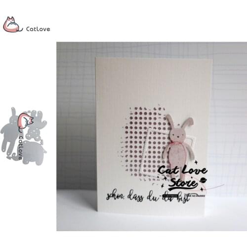 Rabbit Bear Elephant Metal Cutting Die Stencils For DIY Scrapbooking Paper Card Decorative Craft Dies Embossing Die Cut New 2019