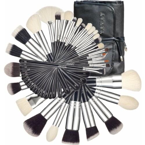 YAVAY 32pcs MASTER EDITION Makeup brush set Soft Taklon Goat Hair Professional Makeup Artist collection Brushes Tool Kit