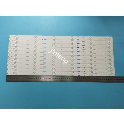 100% New 10pcs/Kit LED strips for GRUNDIG 48 TV 48VLE6420 48VLE6420BH LSC480HN05 SAMSUNG 2013ARC48 3228N1 6 REV1.1 140509